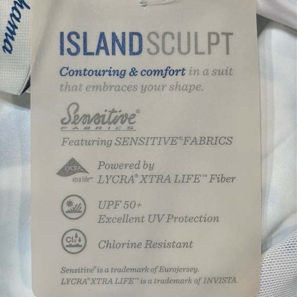 Tommy Bahama Island Sculpt V-Neck One Piece - Picture 13 of 13